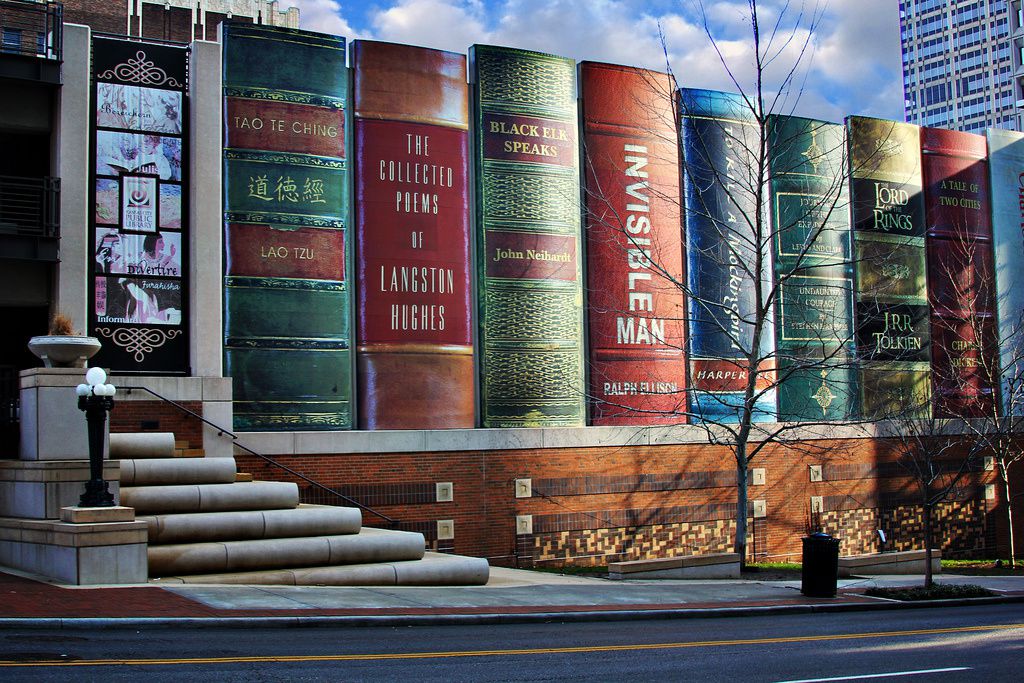 La bibliothèque de Kansas City aux Etats-Unis