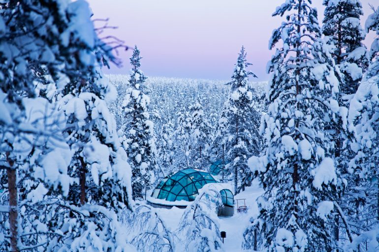 Kakslauttanen : l’hôtel igloo en Laponie