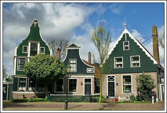 maisons vertes hollande